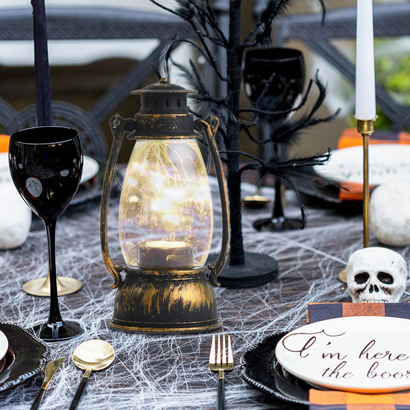 Amazon.co.jp: dikawe屋外ランタン、アンティーク、ガーデンライト